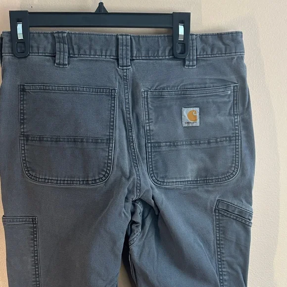 Carhartt Men's Cargo Pants in Gray - Picture 6 of 9
